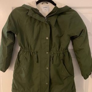 Hooded Sherpa-Lined Parka for Girls